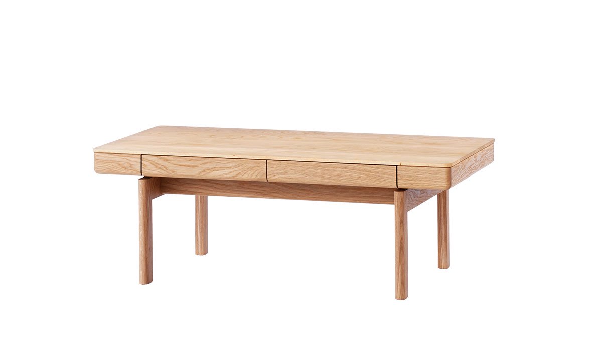 エコスタイルオーキタ家具 リビングテーブル ローテーブル ウォールナット無垢材 d1315